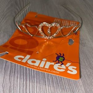 NWT Claire’s princess tiara